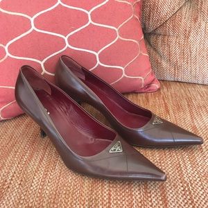 •Prada• Pointed Toe Heels